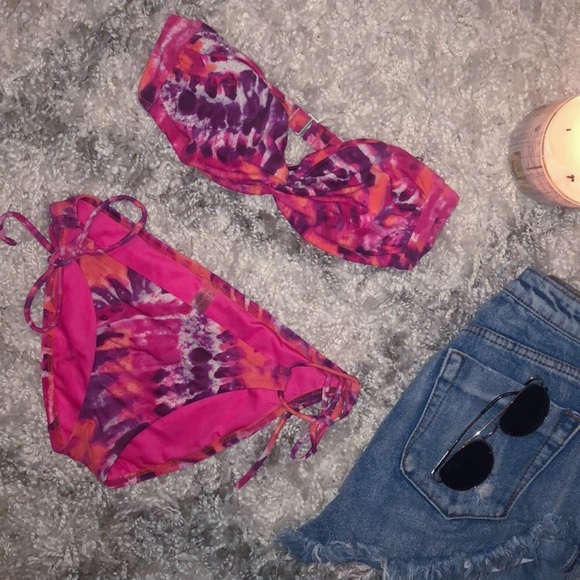 Victoria's Secret Other - Victoria’s Secret Tie dye bikini